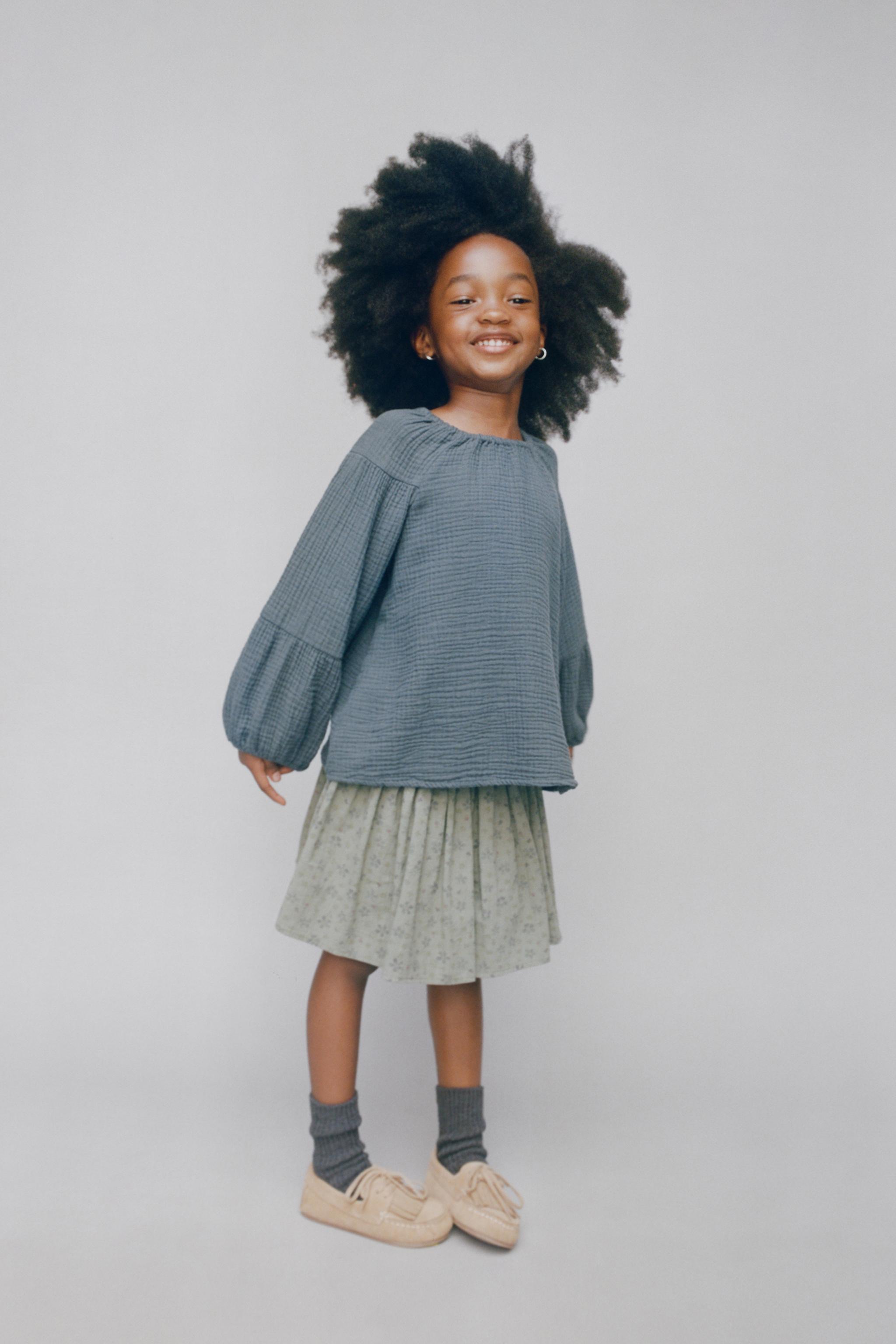 TEXTURED FLORAL SKORT